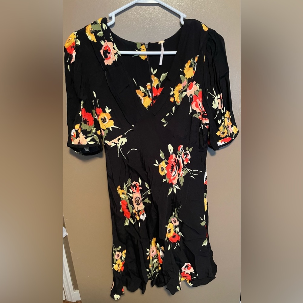 Free People Floral Chiffon Dress FINAL SALE OFFERS WELCOME!